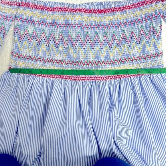 Rebellion Embroidered Off the Shoulder Retro Dress Size S - Picture 8 of 10